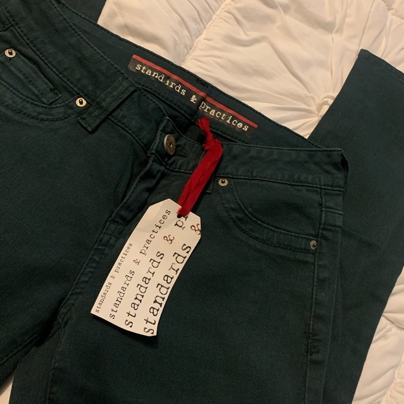 NWT Standards & Practices Veridian Skinny - Picture 1 of 5